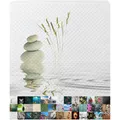 Produktbild: Sanilo Badematte 53 x 53 cm, rutschfeste Duschmatte für Dusche und Badewanne, Antirutschmatte maschinenwaschbar und schimmelresistent (Balance)