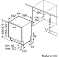 Produktbild: BOSCH vollintegrierbarer Geschirrspüler SMV41D10EU