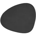 Produktbild: LINDDNA Tischset Hippo L Curve Leder Grau Dunkelgrau (Large)