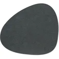 Produktbild: LIND DNA Table Mat Curve L 37x44 cm Hippo Black-Anthracite