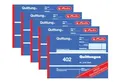 Produktbild: 5x Herlitz 402 Quittungsblock A6 2x40 Blatt SD Quittungen selbstdurchschreibend