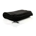 Produktbild: 10 Stück Schuhbeutel aus Baumwolle mit Zugband ca. 40x30cm SCHWARZ
