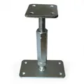 Produktbild: Gartenpirat Pfostenträger P-Pfostenträger höhenverstellbar 160-220 mm Stützenfuß Stahl verzinkt, (1-St)