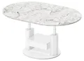 Produktbild: Couchtisch HPM-111 Hochglanz ausziehbar höhenverstellbar mit Schublade