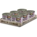 Produktbild: LEONARDO Nassfutter [6x200g Kaninchen] | Getreidefreies Nassfutter für Katzen | Feuchtfutter Alleinfutter aus der Dose 1,2kg