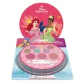 Produktbild: Lip Smacker Princess Shimmer Color Palette, 12-teiliges Disney Prinzessin Schminkset für Kinder mit Schimmercremes, Rouge und Pinseln, für Grenzenlosen Schminkspaß, Disney Prinzessin Geschenke