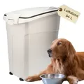 Produktbild: Futtertonne Luftdicht mit Deckel Futtertonne Pferd Hund Hundefutter Aufbewahrung Hundefutter Box Trockenfutter Aufbewahrung Futterbox Hund 54 L