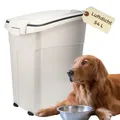 Produktbild: Futtertonne Luftdicht Pferd Hund Hundefutter Aufbewahrung Trocken Futter Box 54L
