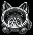 Produktbild: Schale - Black Cat Magic - Fantasy Dekoschale Katze Pentagramm schwarz Deko
