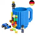 Produktbild: Build-on Bricks Tassen Becher, Lumsburry Kreative DIY Kaffeetasse Baustein