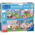 Produktbild: Ravensburger Ravensbuger Puzzels 4 Puzzels 12+16+20+24 stukjes PP: Peppa Pig (24 Teile) (6958)