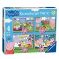 Produktbild: 4 in 1 Puzzle Box | Peppa Wutz | Peppa Pig | Ravensburger | Kinder Puzzle