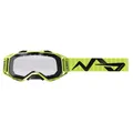 Produktbild: ABUS Buteo MTB-Brille neon yellow – Trail Brille mit klarem Anti-Fog Glas
