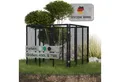 Produktbild: Heimfleiss® Komposter Metall Komposter 450L/750L – verzinkt & pulverbeschichtet, BxTxH: 80x80x70 cm, 450 l, Robuster Gartenkomposter mit Stecksystem für nachhaltige Kompostierung