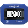 Produktbild: LogiLink Digitale Parkuhr, automatische Aktivierung, 24-Stunden-, Datum und Uhrzeit-Anzeige, SOS-Licht, Blau