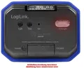Produktbild: LogiLink Elektronische Parkscheibe, blau