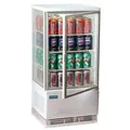Produktbild: Polar C-Serie Energieeffizienter Ausstellungs-Kühlschrank Weiß 68Ltr