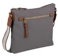 Produktbild: camel active Bari Damen Umhängetasche Crossbody Bag Groß Grau