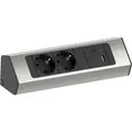 Produktbild: Bachmann CASIA 2 2xCEE7/3 1xUSB A/C 22W 2,0m AEH Edelstahl-Optik (2 x, CEE 7/3, 2 m) (932.00)