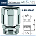 Produktbild: GROHE 41239000 Grohe Rohrbelüfter 3/4Zoll chrom Typ HB mit Rückfluss Sicherung