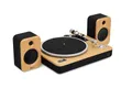 Produktbild: House of Marley Stir it Up Wireless 2+ Plattenspieler Bluetooth mit 10W Lautsprechern, nachhaltig gefertigter Schallplattenspieler, Vinyl-Player mit einfaches Set-up, Bambus