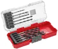 Produktbild: Einhell 108733 Holz-Spiralbohrer-Set 10teilig 3 mm, 4 mm, 5 mm, 6 mm, 7 mm, 8mm 1 Set
