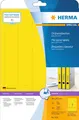 Produktbild: Ordneretiketten A4 gelb 38x297 mm Papier matt blickdicht 100 St.