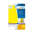 Produktbild: HERMA Ordneretiketten gelb 38x297 mm schmale Ordner selbstklebend Aktenetiketten