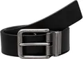 Produktbild: Calvin Klein Herren Gürtel Classic Casual Belt aus Leder, Schwarz (Black/Allover Print), 105 cm