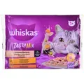 Produktbild: Whiskas Tasty Mix Creamy Variations 1+ Sauce Mit Hähnchen Und Gemüse Und Mit Lamm Und Pute 340 G (4x85 G)