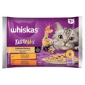 Produktbild: WHISKAS Tasty Mix Cremige Variationen Katzennassfutter im Beutel mit Huhn, Lamm und Pute in Sauce 24 Beutel (6 x 4 x 85g)