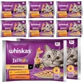 Produktbild: WHISKAS Tasty Mix Cremige Variationen Katzennassfutter Huhn Lamm Pute 32x85g