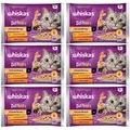 Produktbild: WHISKAS Tasty Mix Cremige Variationen Katzennassfutter Huhn Lamm Pute 24x85g