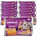 Produktbild: WHISKAS Tasty Mix Cremige Variationen Katzennassfutter Huhn Lamm Pute 52x85g