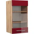 Produktbild: Küchenglasschrank Fame-Line, Bordeaux Hochglanz, 40 cm, Vicco
