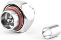 Produktbild: 7/16-Stecker für RG214 Kabel, Crimp Version, Koaxialstecker