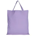 Produktbild: TEXXILLA 5er | 15er | 50er Pack Baumwolltasche - 28 Farben | mit zwei kurzen Henkeln | 38x42cm | Jutebeutel | Einkaufstasche | unbedruckt, Farbe:lavendel, Menge:5 Stück