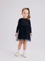 Produktbild: name it Kleid in Dunkelblau, Größe 92, schwarz, Kinder