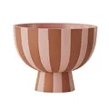 Produktbild: OYOY Toppu Mini Bowl Caramel/Rose – Kleine Deko-Schale aus Keramik, Ø12 x H10 cm, Rosa/Karamell