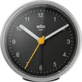 Produktbild: Braun BC12SB 67102 Wecker schwarz/silber Crescendo-Alarm leises Laufwerk