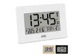 Produktbild: ADE Funktischuhr Digital,Tischuhr & Wanduhr mit XXL-Display, Thermometer Funkuhr mit Datum, Wochentag & Mondphasen, inkl. 2 AA Batterien
