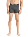 Produktbild: Icebreaker Herren Anatomica Boxershorts - Herren Unterhosen - Merinowolle Unterwäsche - Jet Heather, XXL