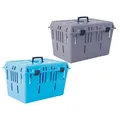 Produktbild: Nobby Transportbox Pet Caddy II für Katzen 55x37x33cm Blau Stressfrei