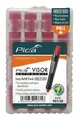 Produktbild: Pica Minen-Set für Permanentmarker VISOR Industrial rot - 991/40
