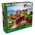 Produktbild: Brio World Eisenbahn Set Großes BRIO Bahn Bauernhof-Set 30 Teile 33984