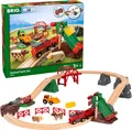 Produktbild: BRIO 33984 - GROßES BAHN BAUERNHOF SET - BRIO WORLD # NEU OVP