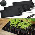 Produktbild: 4er-Set Heizmatten für Pflanzenanzucht/Terrarien, Größe S, IP67, 20 W