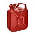 Produktbild: BW® Kraftstoffkanister Metall Benzinkanister 5 Liter - Rot - RAL 3000 - TÜV-geprüft und UN-Zulassung - Made in Europe