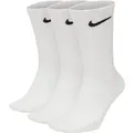 Produktbild: NIKE Sportsocken »Cushioned Crew«, 3 Stück (Weiß, 39-42)