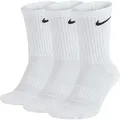 Produktbild: Nike Unisex Everyday Cushioned Training Crew Socks (3 Pairs) weiß